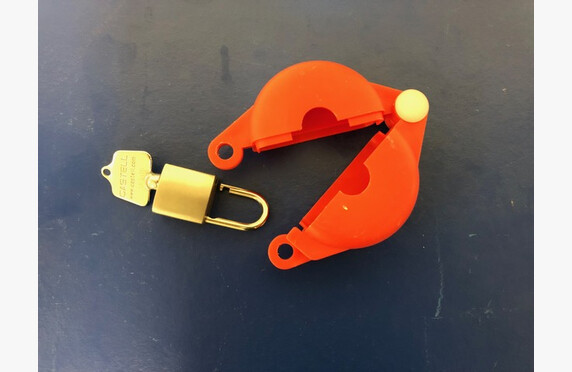Valve safety lock - venttiilin turvalukitus