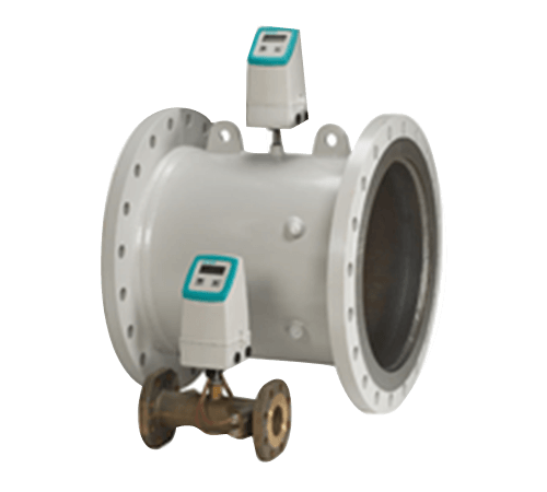Metra ultrasonic flow meter for hot and cold